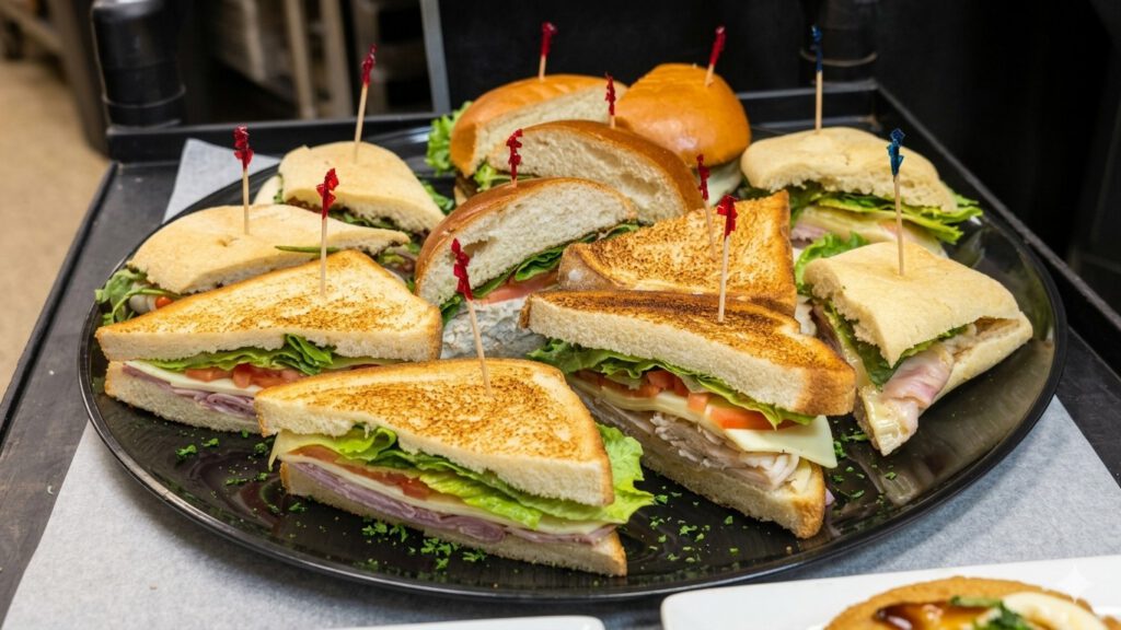 Sandwich tray